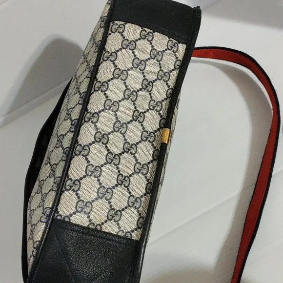 Gucci Blue Messenger Bag/Wallets Authentic Vintage - Picture 8 of 16